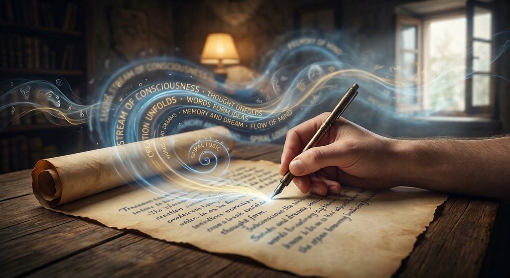 Image representing automatic writing.