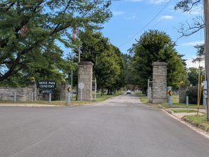 Ridge Park Cemetery Background